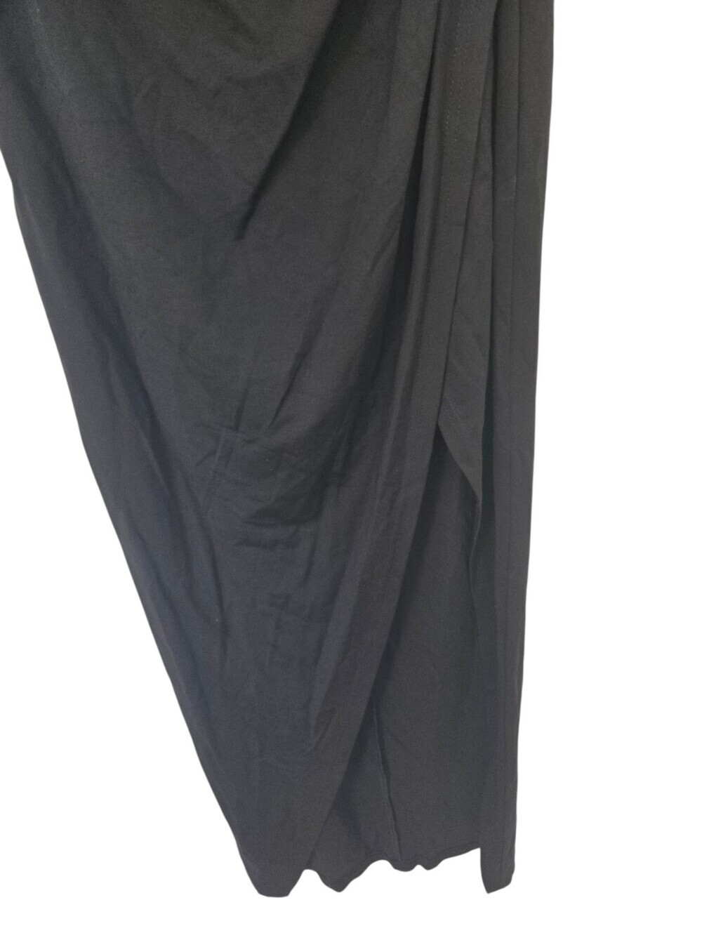 🖤 Sarin Mathews One-Shoulder Ruched Black Cocktail Dress | Size Small - Picture 4 of 8